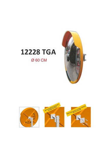 12228 Tga Çap 60Cm Evelux Trafik Güvenlik Aynaları