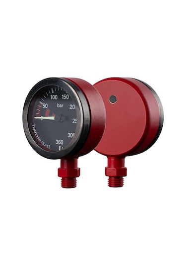 Kraken Gösterge Basınç Ölçer Kapsül Cerakote 52mm. Kırmızı