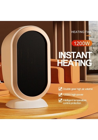 Trendooze Isıtıcı Ptc Hızlı Isıtma Masaüstü Sıcak Hava Isıtıcı, Güçlü Performans