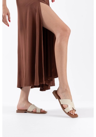 Kocadal Kocadal Fergei Bej Hakiki Deri Terlik Muhtelif