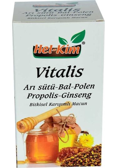 Hel-Kim Vitalis Arı Sütü Bal Polen Propolis Ginseng Karışımı 780 G