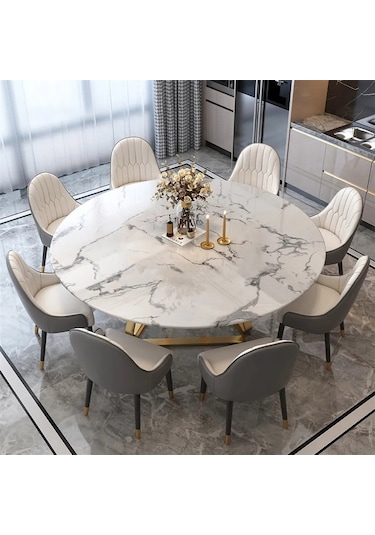 Metal Modern Hilara Yemek Masası