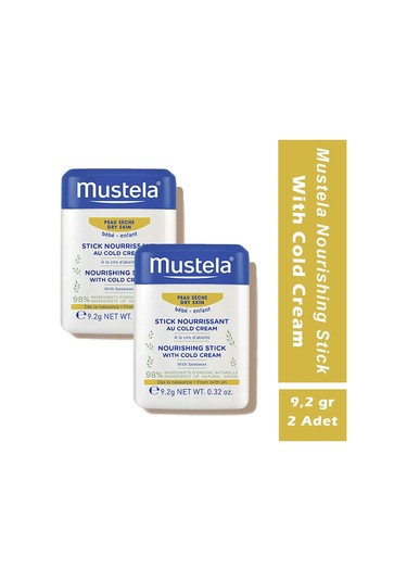 Mustela Nourishing Stick With Cold Cream 9,2 Gr 2 Adet