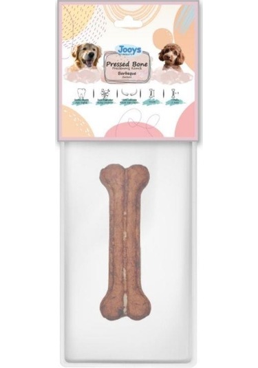 Jooys Barbekü Soslu Pres Köpek Ödül Kemiği 27 Cm