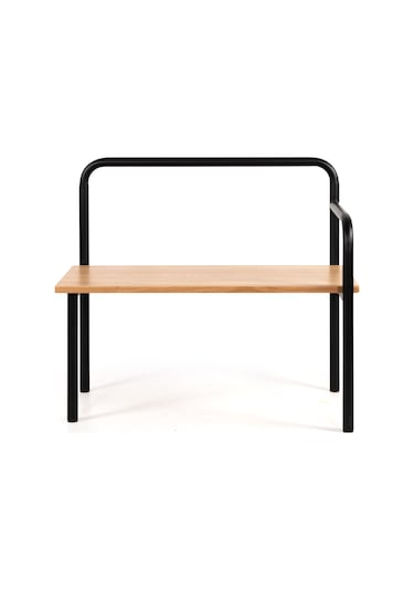 U Bench Meşe Siyah