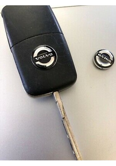 Volvo Oto Anahtar 3M Metal Alaşım Logo 2Li Set