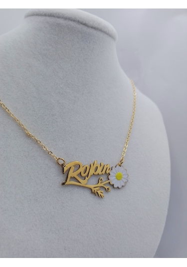 Hifa Diamond İsimli Kolye Papatya Altın Renk Seçeneği 9097139 Çok Renkli
