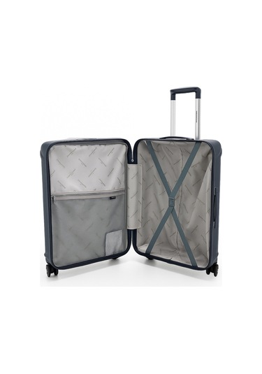 Pierre Cardin Büyük Ve Orta Boy 2'li Set %100 Polipropilen Valiz Lacivert 04pc7090 Lacivert