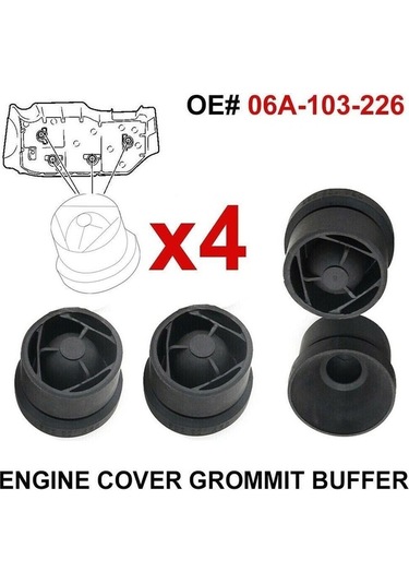 Fastbuy 06a103226 Golf Motor Kapağı Kauçuk Jounce Tampon 4 Adet