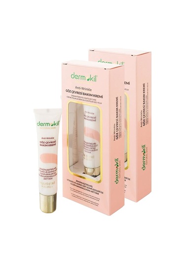 Dermokil Göz Çevresi Bakım Kremi 15 ml x 2 Adet