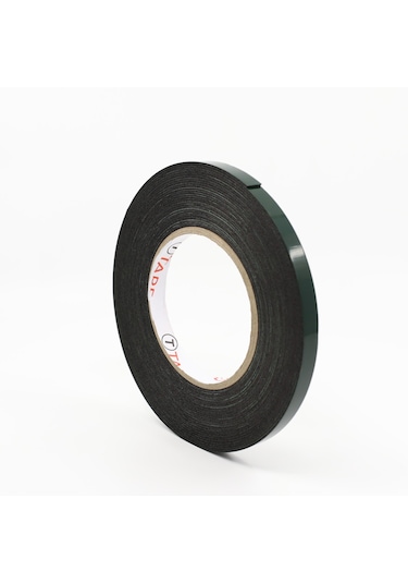 Köpük Çift Taraflı Bant Siyah 15mmx10mt