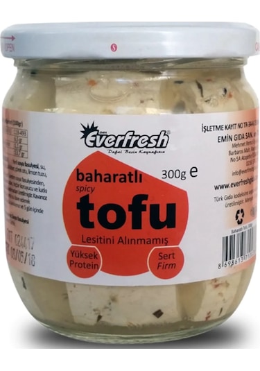 Everfresh Baharatlı Tofu 300 G