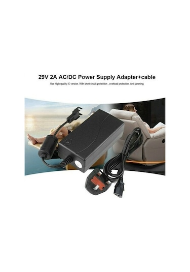 Shineyee 29v 2a 58w Elektrikli Masaj Sandalyesi & Divan Şarj Adaptörü Amerikan Standartı