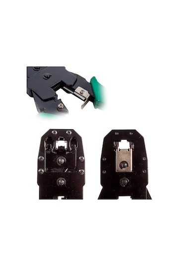Powermaster Rj11 Rj9 Rj45 Sıkma Pensesi İnternet Telefon Kablosu Soketi Sıkma Pensesi Ethernet Telefon Jack Sıkma