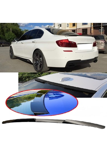 Mw F10 2011-2017 Plastik Boyasız Yarasa M4 Cam Üstü Spoyler