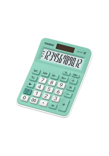 Casıo Mx-12b-gn Masaüstü Hesap Makinesi Yeşil Çok Renkli