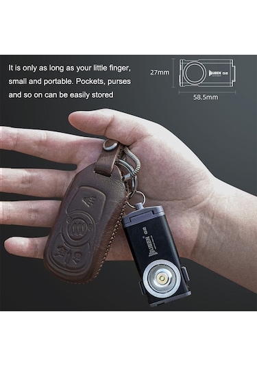 Novahub Yüksek Güçlü Wuben G2 Işık El Feneri, Mavi Usb, Kamp Ve Ev Ihtiyacı Mavi