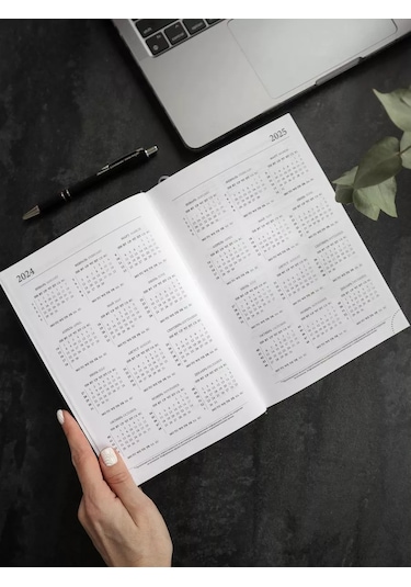 Sm. Erkeklere Yeni Yıl Hediyesi: Planlayıcı Ve Kalem 191466735 Siyah