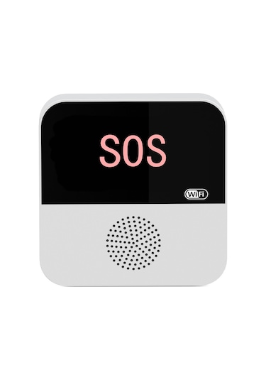 Mufunye Tuya Acil Sos Düğmesi Sos Yaşlı Çağrı Cihazı Wifi Ağ Geçidi Sesli Uyarıcı Bakıcı Çağrı Cihazı Yaşlı