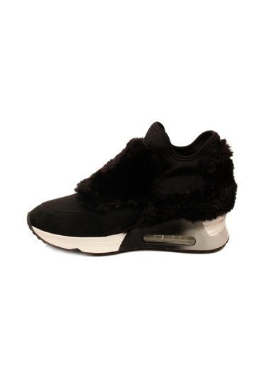 Ash Bayan Sneaker Laser Fur Siyah