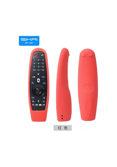 Qingmipy Lg An-mr600/mr650a Akıllı Tv Kumanda Koruması - Silikon Kapak Mor Renk 191x53x38mm - Dayanıklı Kullanım Kolay DiğER