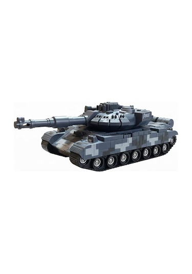 Ctoy Usb Sarjlı Uzaktan Kumandalı Tank 97983 Gri Çok Renkli