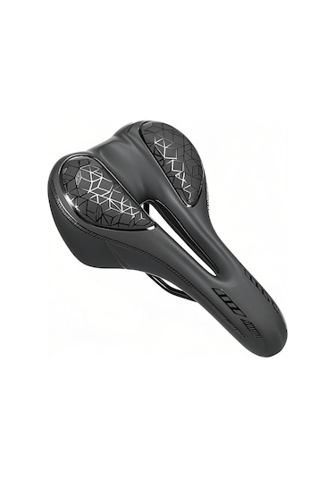 Yaozixa Jant Paspası Bisiklet Seli Silikon Yastık, Faren Lambası Uyumlu, Dağ Bisikleti İçin Konforlu, Geometrik Desen Silikon Tipi Çok Renkli