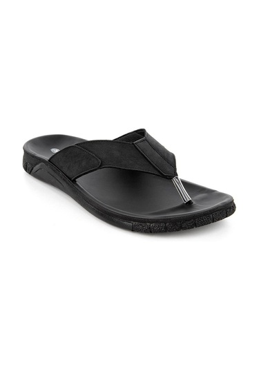 Muya Wada Anatomik Taban Islak Zemin Erkek Terlik Siyah