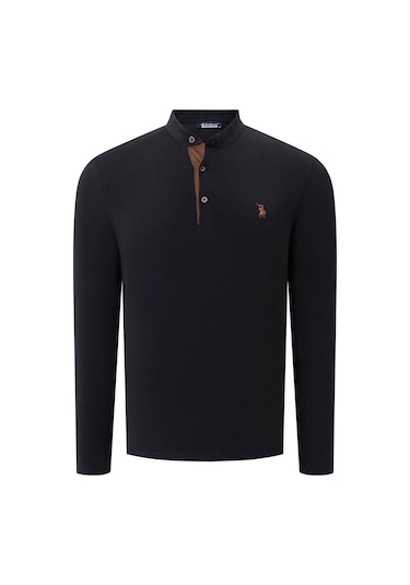 Üçlü Set V4009 Dewberry Erkek Sweatshırt-siyah-beyaz-bordo Siyah-beyaz-bordo