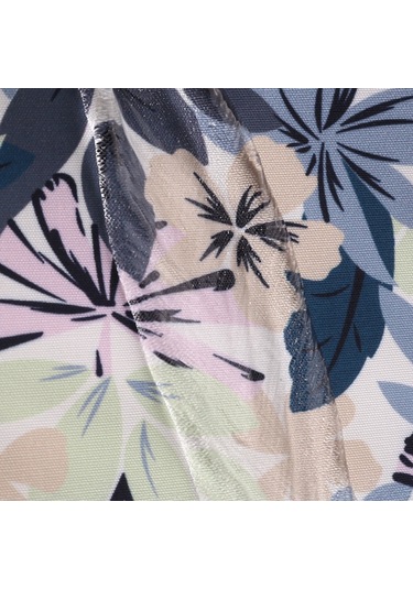 Ranyeek Oranj Çiçek Desenli Su Geçirmez Çift Çantası - El/omuz Taşıma Seçenekli, Günlük/tatil Kullanıma Uygun 22 12 27cm Çok Renkli