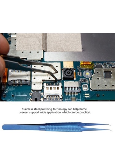Tongxida 0.15mm Titanyum Mikroskop Cımbızı, Yorgunluk Önleyici, Manyetik Ve Paslanmaz