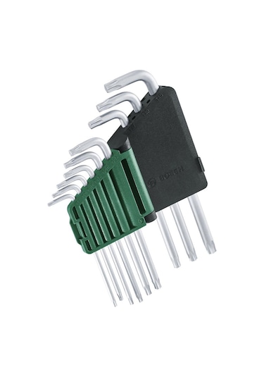 Bosch Torx Allen Anahtar Takımı 9 Parça - 1600a02z9c