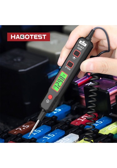 E23430 Habotest Araba Voltaj Dedektörü Otomotiv Devre Test