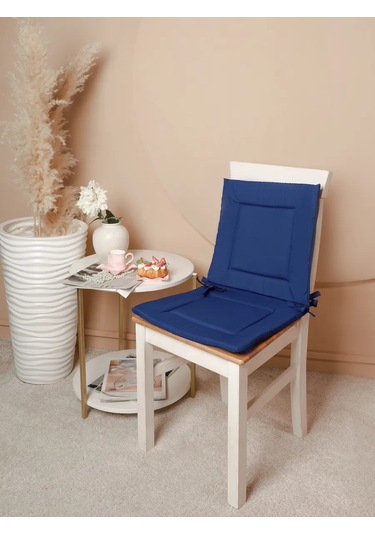 Mercity 40x40 4 Adet Sandalye Yastık Seti - Lacivert 434463774 Mavi