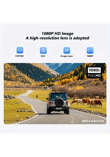 Xuweiwei Sanluo Dash Cam 1080p Hd Araba Kamera 32gb Kart Uc Kayit Gec Gorus Dvr