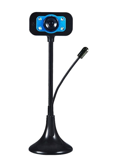 Usb Web Kamera, 480p Çözünürlük, Mikrofonlu, Gece Görüşü, Dizüstü Ve Masaüstü Bilgisayarlar İçin