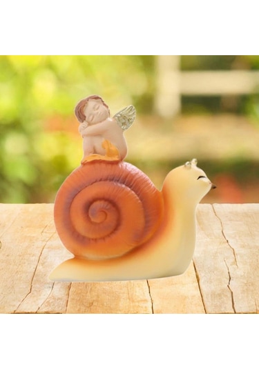 Suntek Bahçe Küçük Hayvan Figürü 5,5x3x6cm-salyangoz