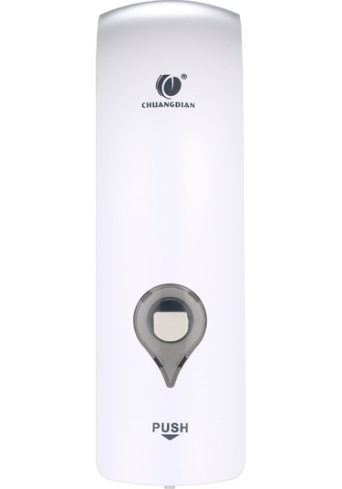 Kangvka Duş Ve Banyo İçin Duvar Tipi 300ml Manuel Sabun Depolayıcı - Basma Şeklinde Sabun/şampuan Dağıtıcı Delme Gerekiyor Beyaz Cd-1049a Beyaz