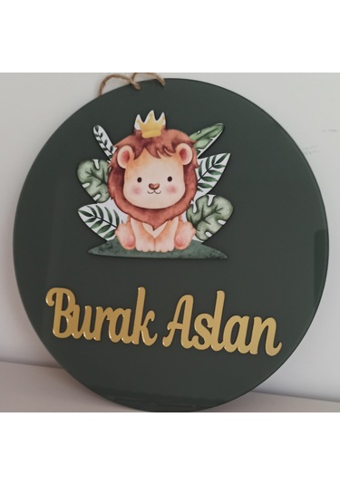 Kişiye Özel İsimli, Çocuk, Bebek, Hastane Odası Pleksi Kapı Süsü