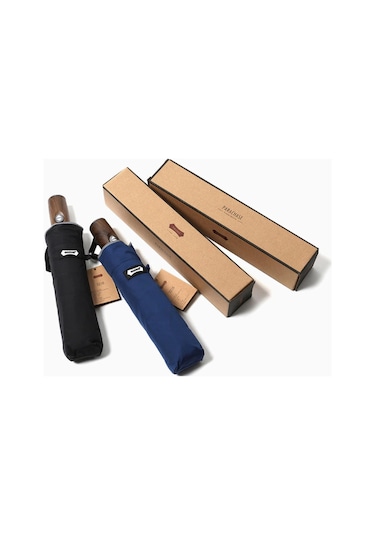 Bosile Parachase 3216 A5 Premium Scotch Line Otomatik 3 Kademeli Şemsiye Siyah