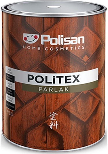 Polisan Politex Lüx Vernik Ahşap Koruyucu Parlak Ceviz 0,75lt