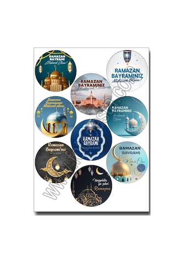 Ramazan Yenilebilir Resim Baskısı 10