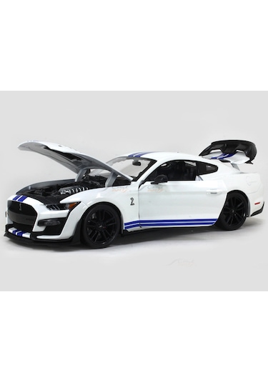 Maisto 1:18 2020 Mustang Shelby Gt500 Beyaz Model Araba