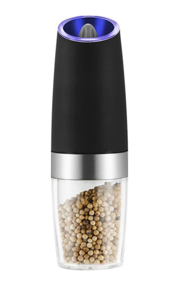 Padalink Siyah Pürüzlü Elektrikli Alevlenir Gürültü Yok Gıda Değirmeni, Seramik Tefli, Ayarı Kolay, Çelik Kapak, Pil Yok, 200ml Kabin Çok Renkli