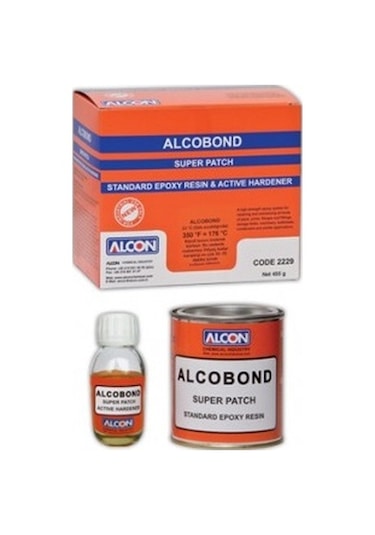 Alcon Alcobond Epoksi Yama Reçine Ve Aktivatörü 455 G
