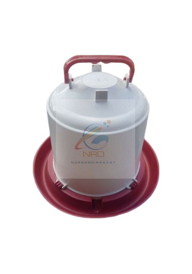 Nurdağ Hırdavat Tavuk Yemliği 15 KG 5 Adet + Tavuk Suluğu 10 L 5 Adet