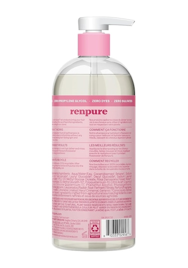 Renpure Gül Suyu Ve Vitamin B Nemlendirici Şampuan 710ml