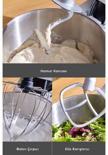 Karaca Multichef Ultra 2000 W 7 LT Stand Mikser