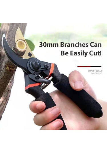 Suofeng Sk5 Çelik Güçlü Dal Kesici, 50mm Kalın Dal Kesimi, Bahçe Ve Fidanlık İçin Sert, Taban Korumalı, Hızlı Kesim