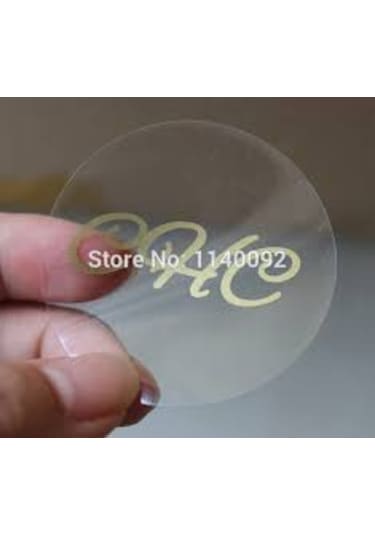 Güvenlik Bantı Pvc Şeffaf 20  x20 3000 Li Yan Yana Ikılı